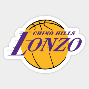 LA Lonzo Sticker